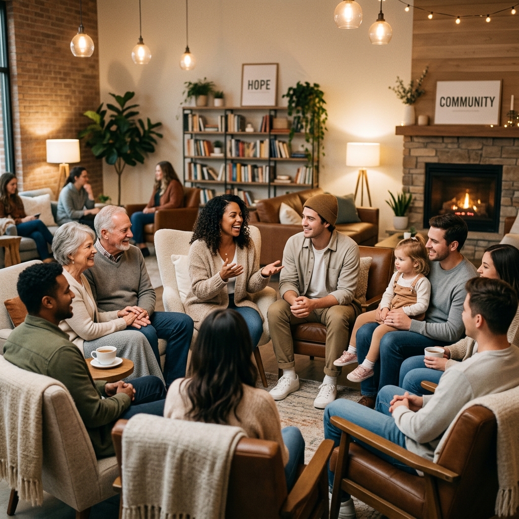 Finding a Way Through: A Support Network for Young Adults and Families